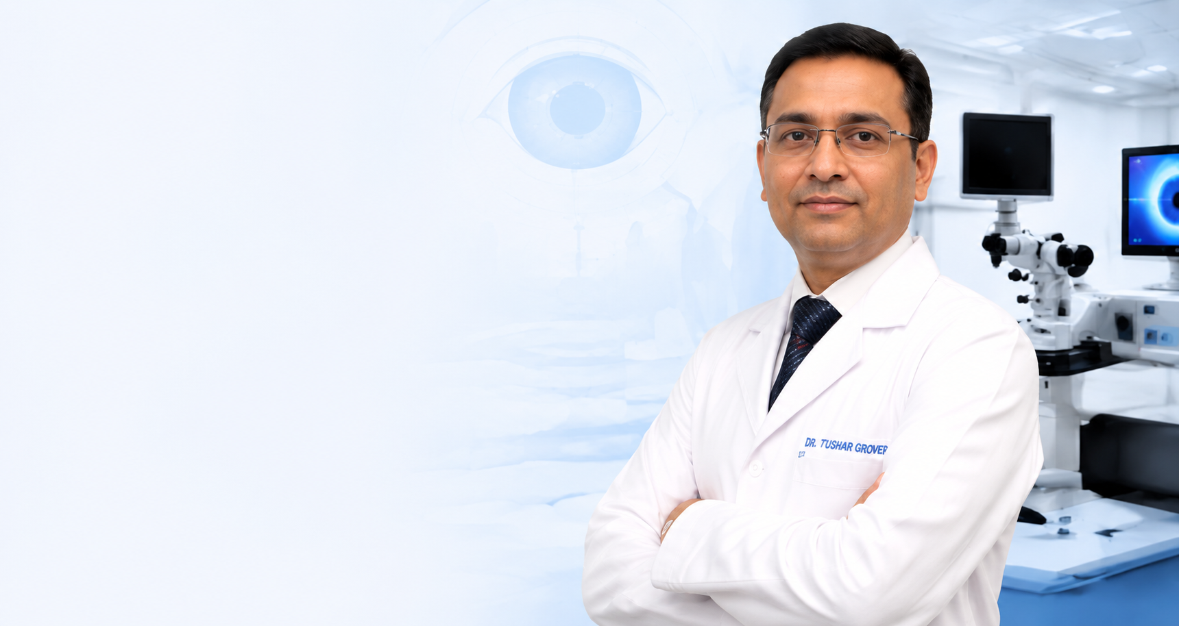 Dr Tushar Grover, Cataract, Cornea and Refractive Surgeon